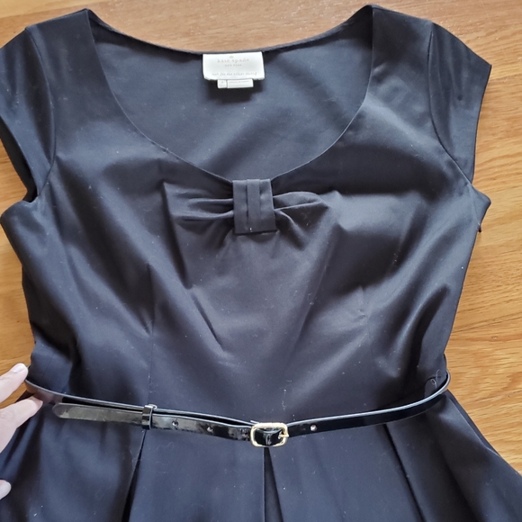 Kate Spade Sweeney Bow front Dress, black sz 4, wedding, black tie, classic - Picture 10 of 10